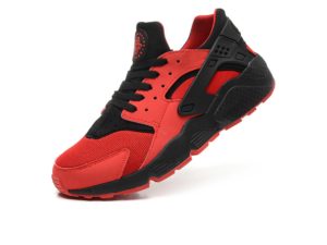 Интернет магазин купить оригинальные Nike Air Huarache University Red Black