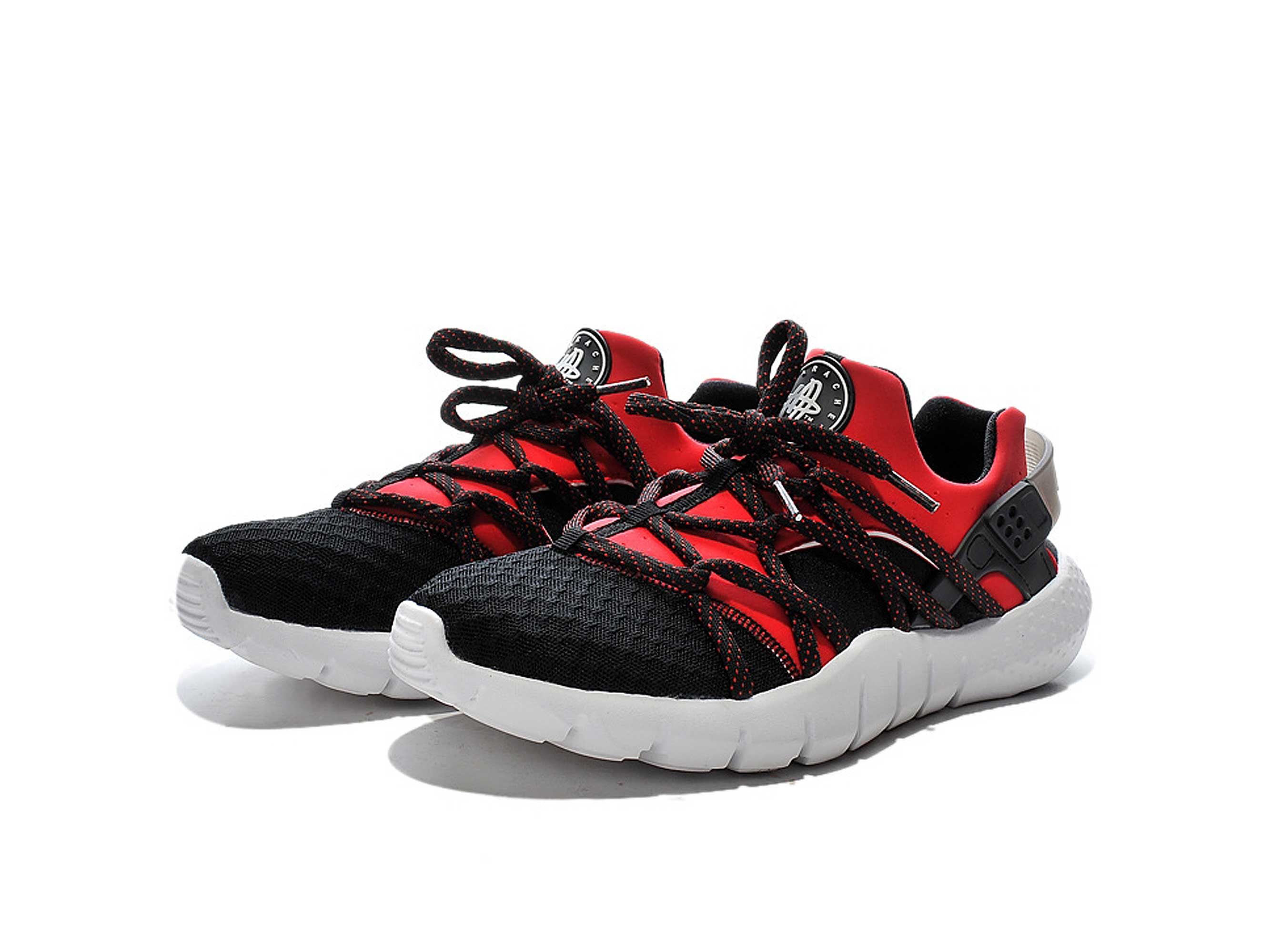 Интернет магазин купить оригинальные Nike Huarache NM «Natural Motion» Black Red