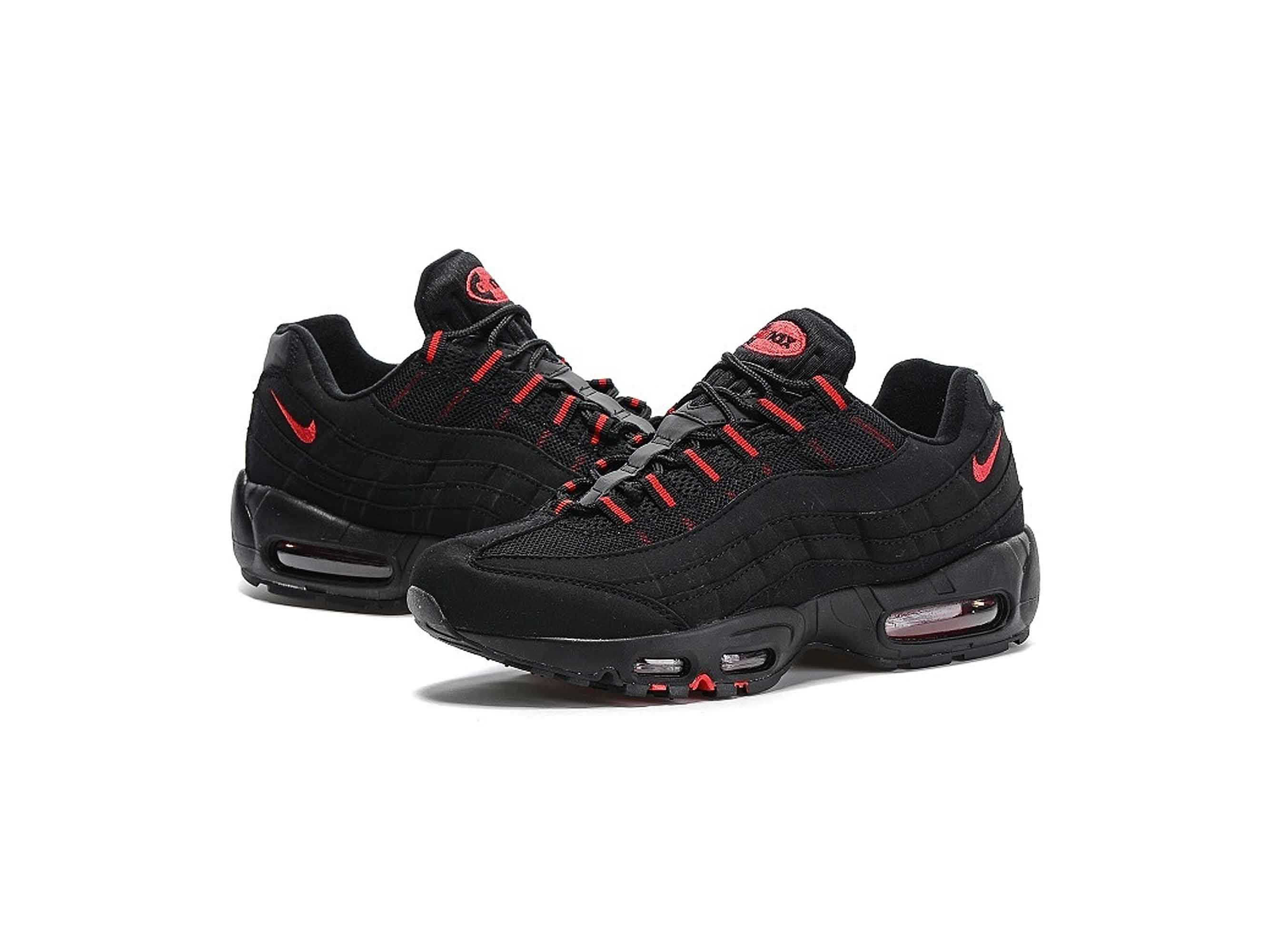 Купить Nike Air Max 95 Black Red 104220-006