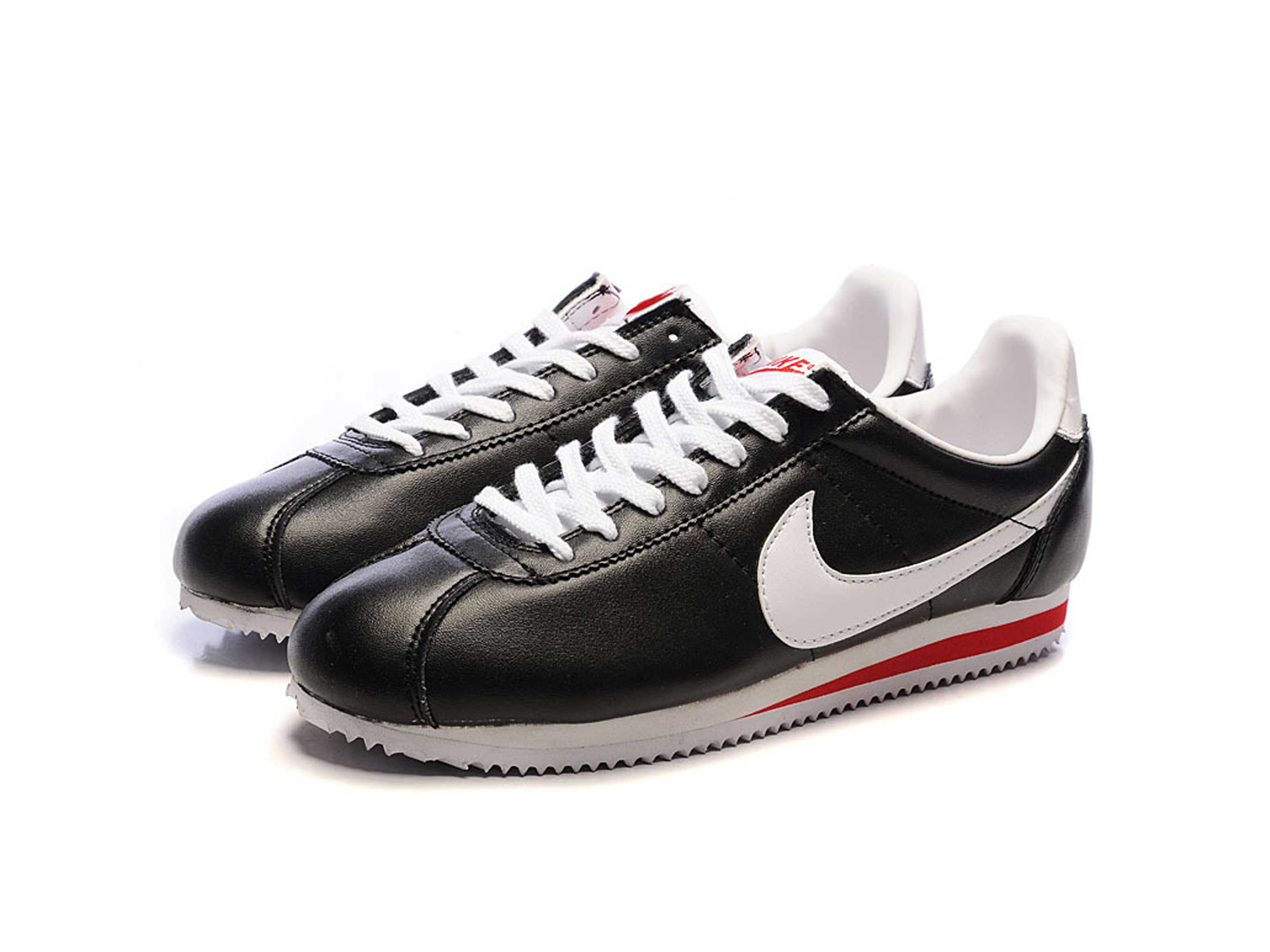 red and white nike cortez