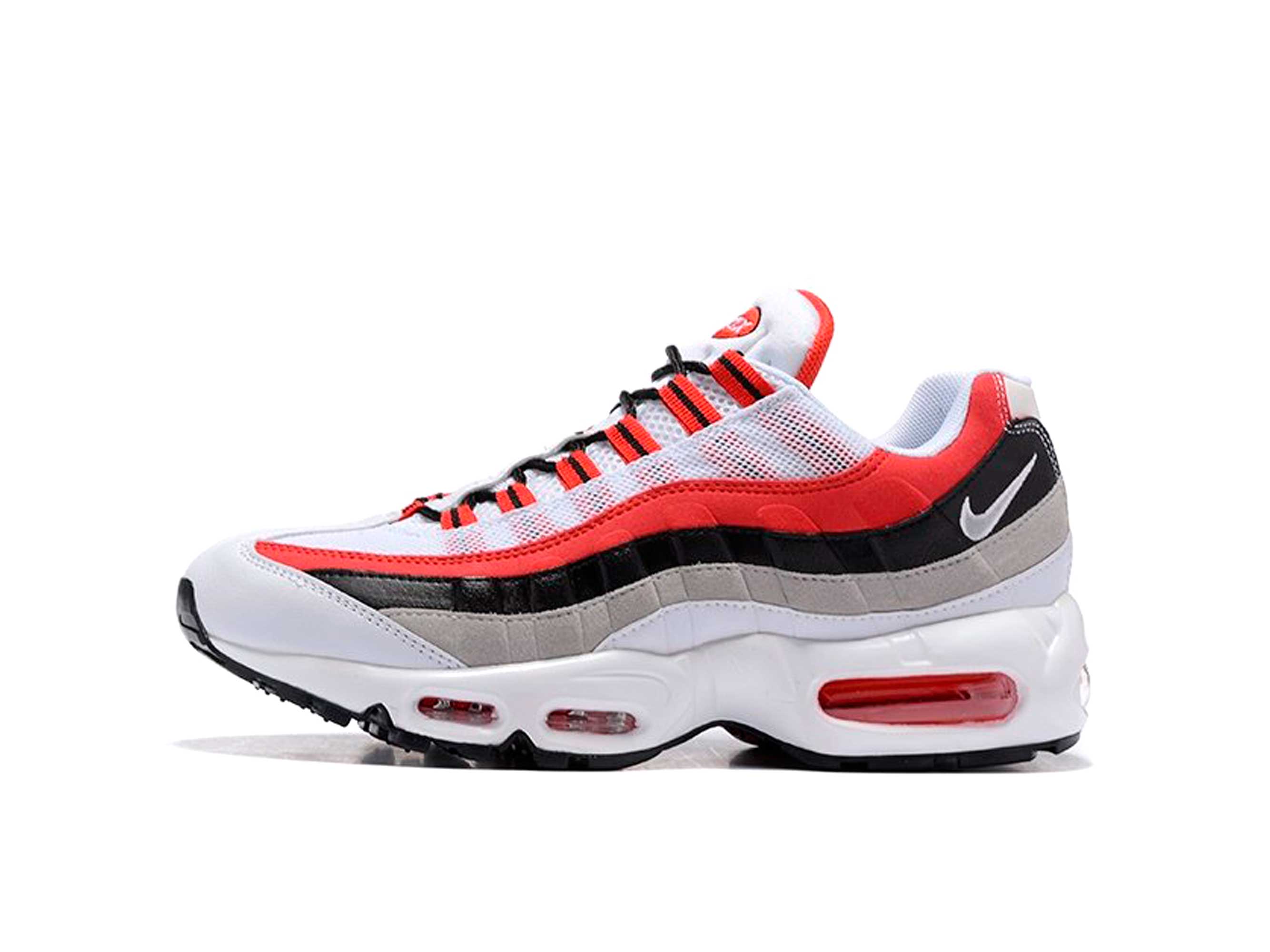 95 air max red and white
