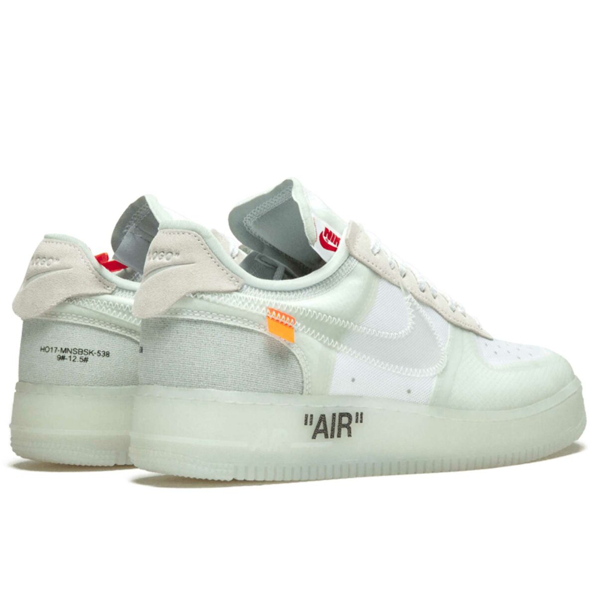 off-white x nike air force 1 low the ten AO4606_100