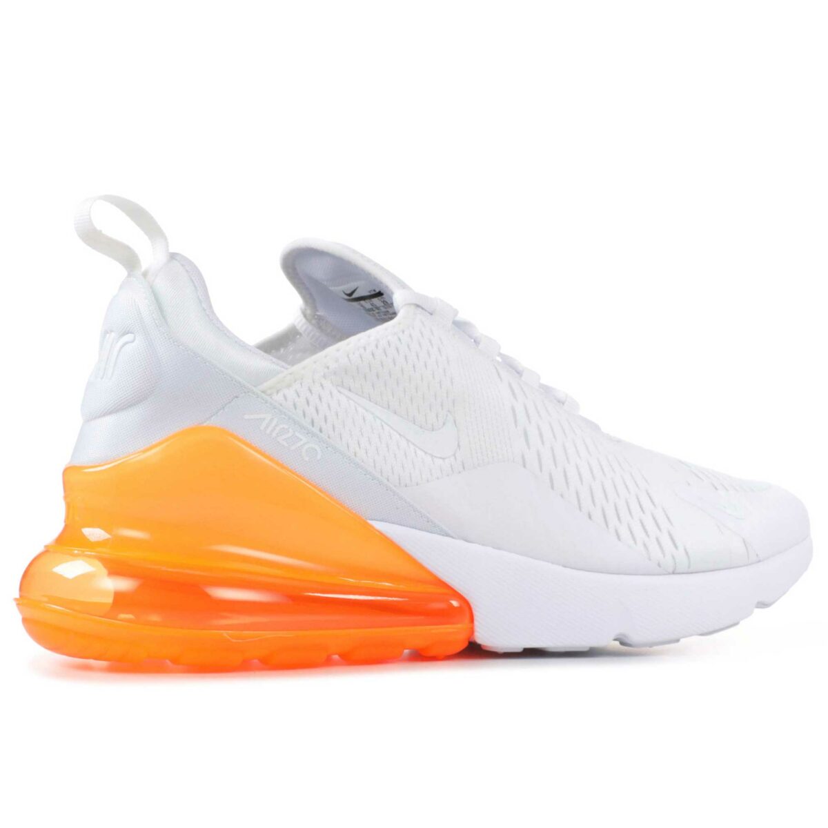 nike air max 270 white total orange