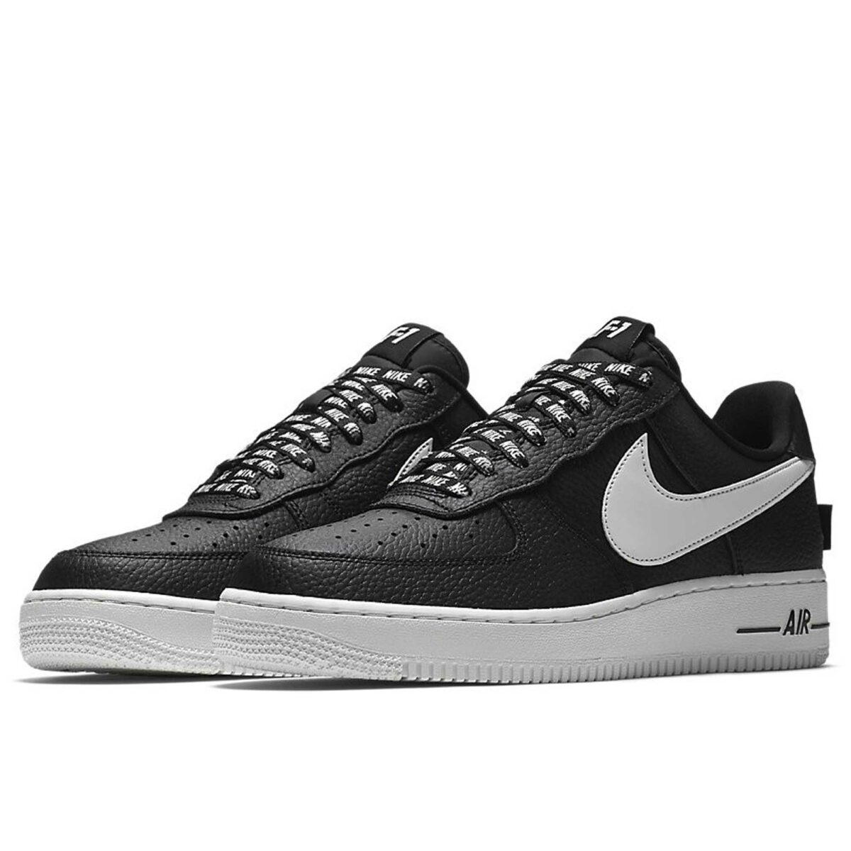 air force 1 low nba black white