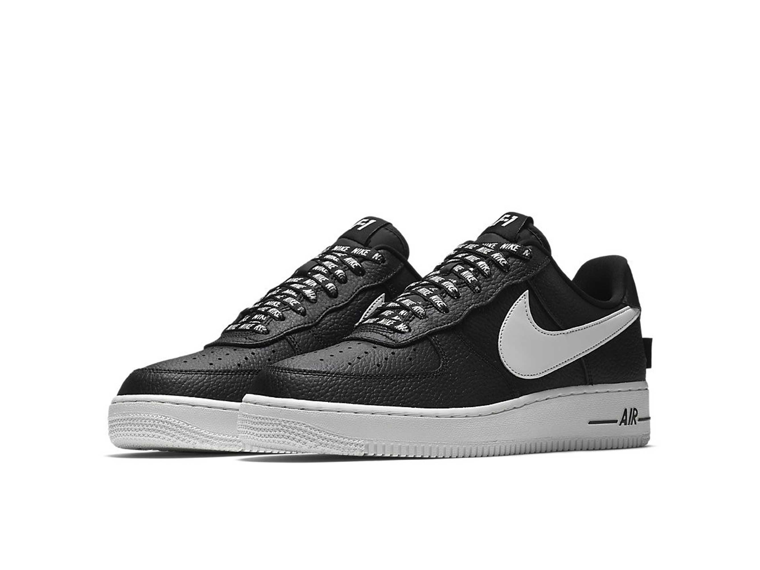 air force one black and white lv8