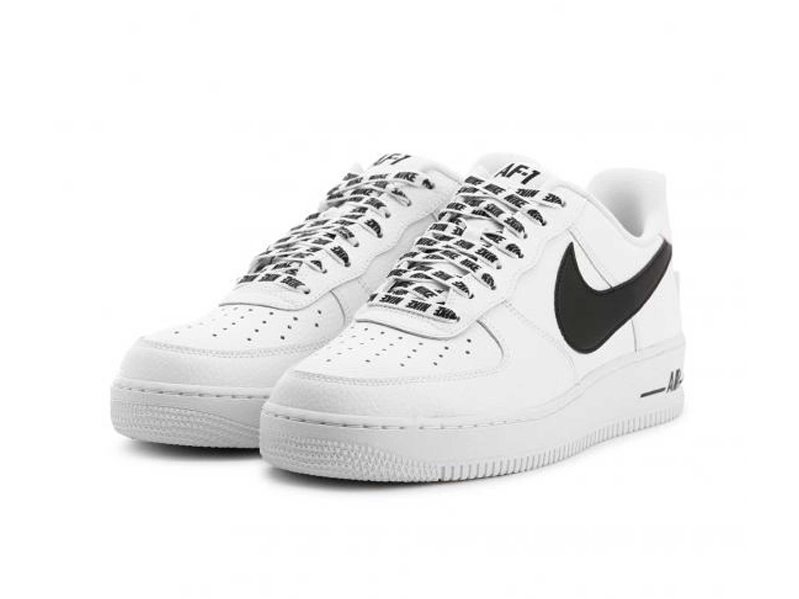 air force 1 07 lv8 white and black