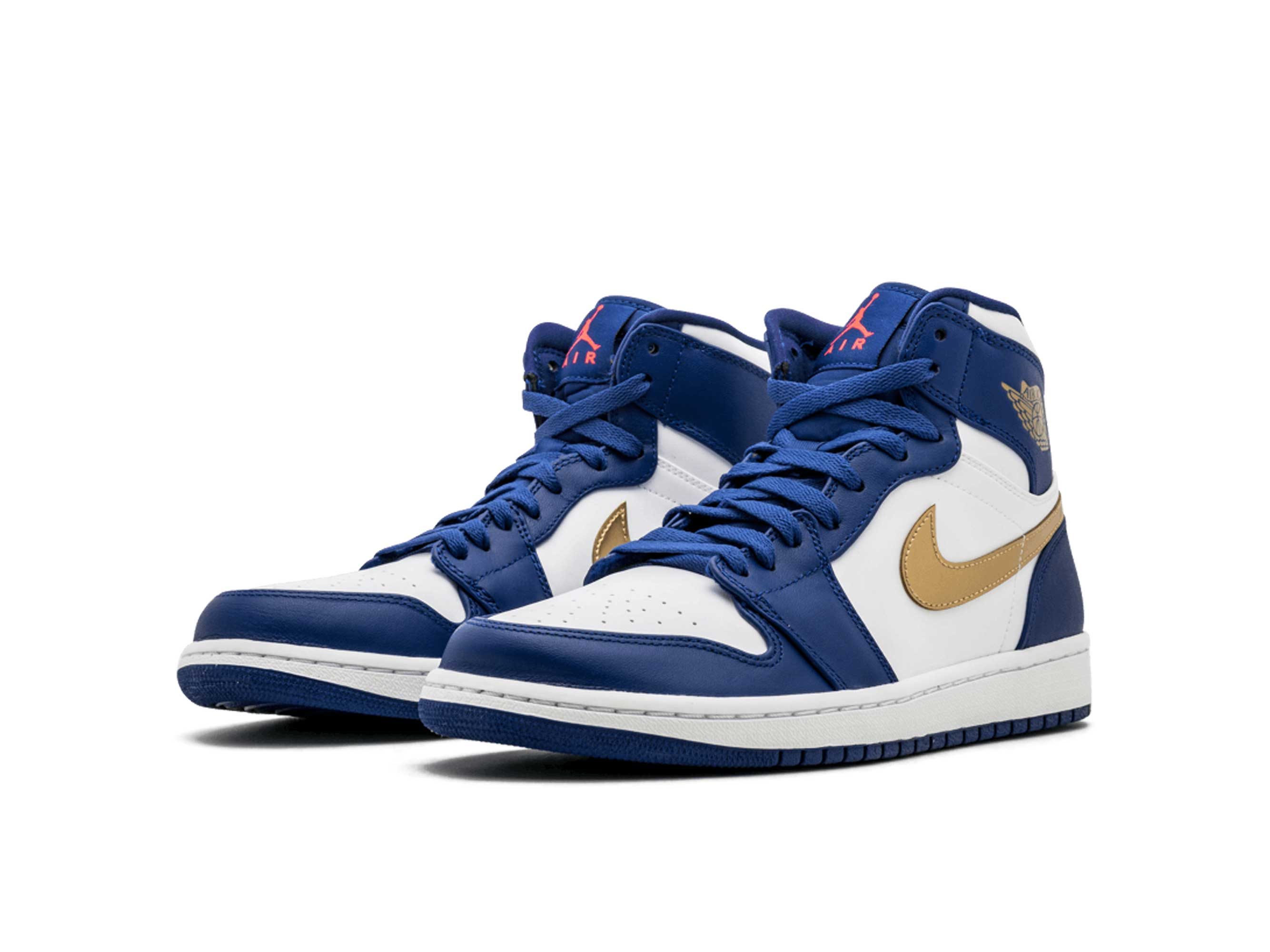 air jordan dark blue and white