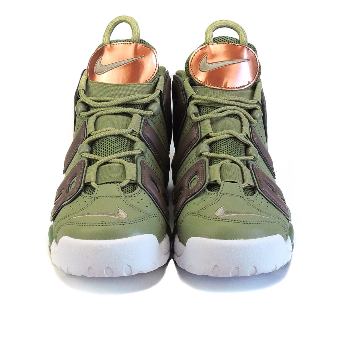 nike air uptempo army green