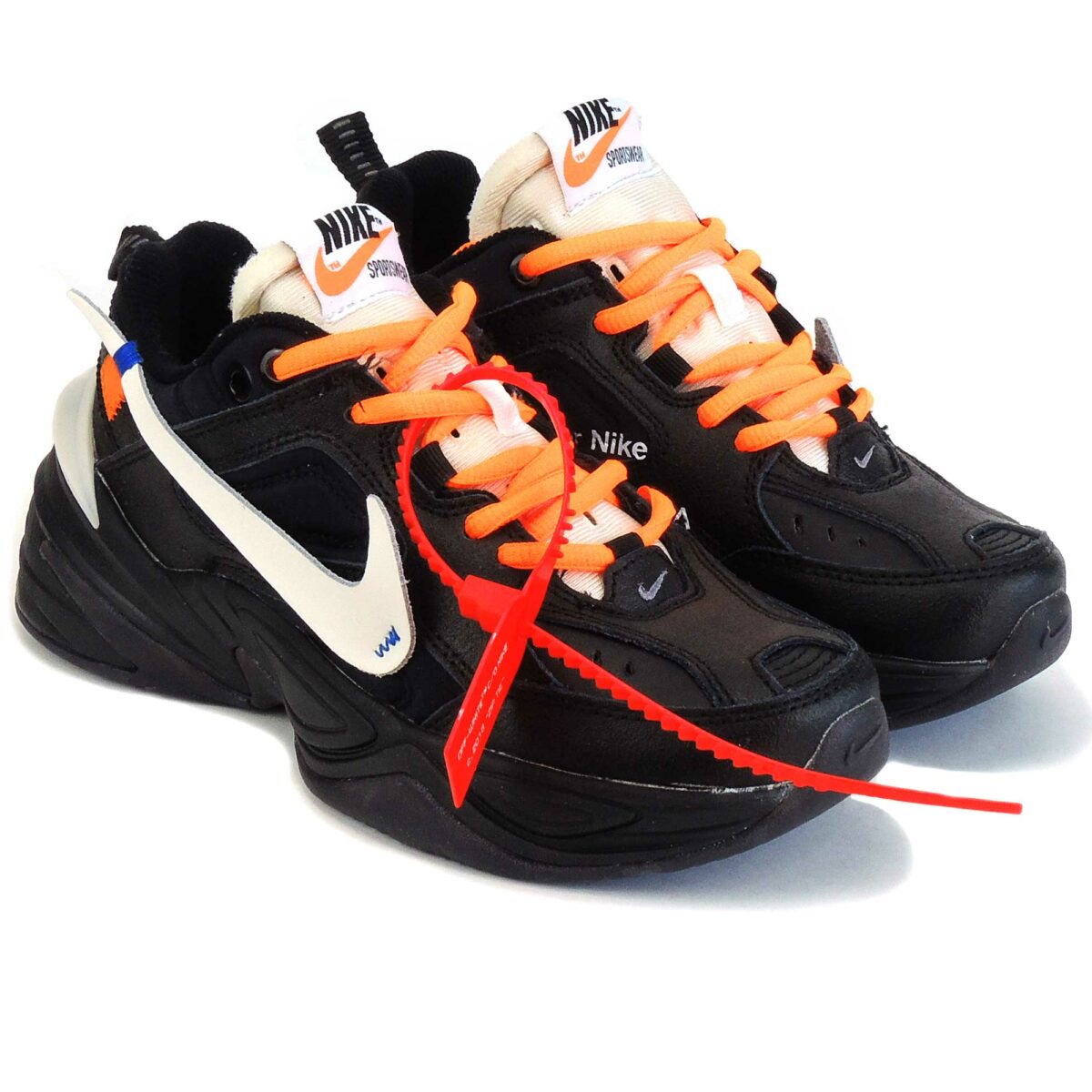 off white x nike m2k tekno black