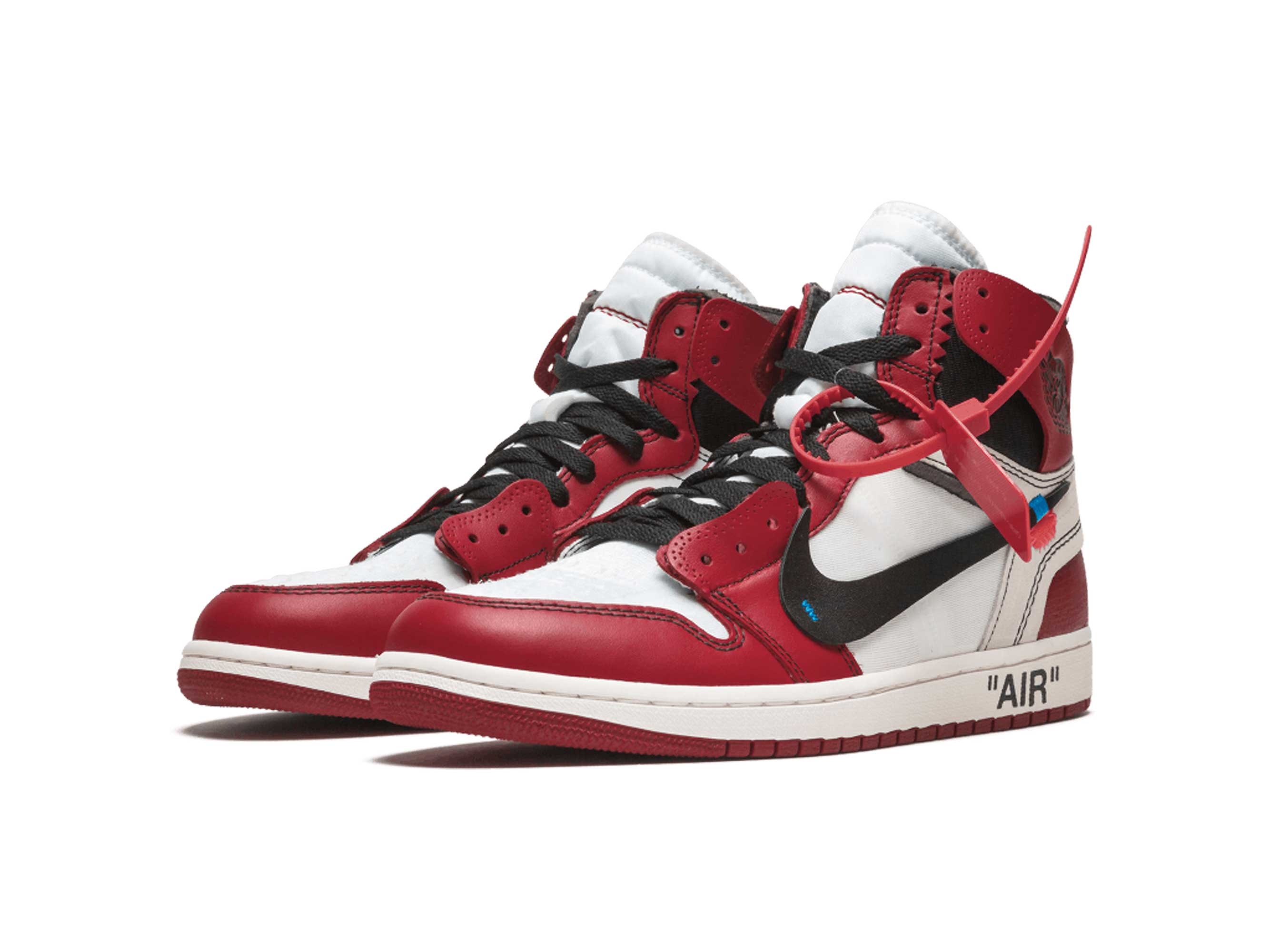 jordan 1 off white red