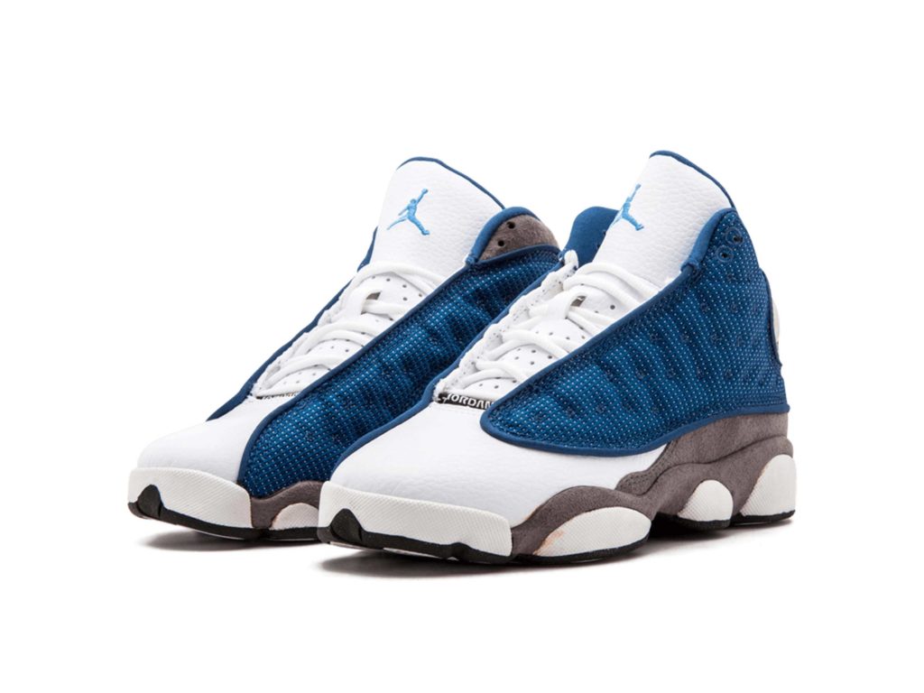 jordan 13s blue and grey