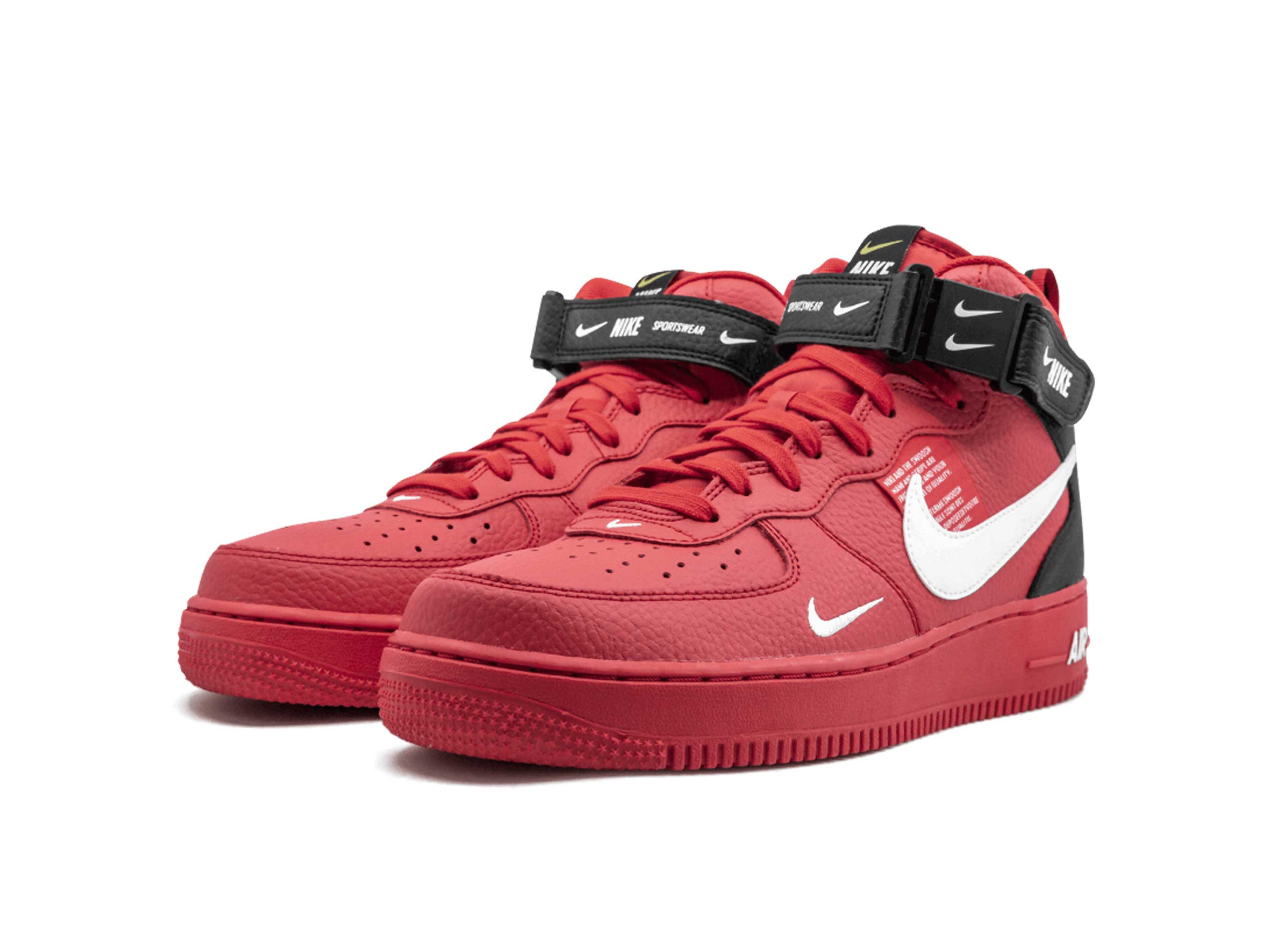 red nike air force 1 07