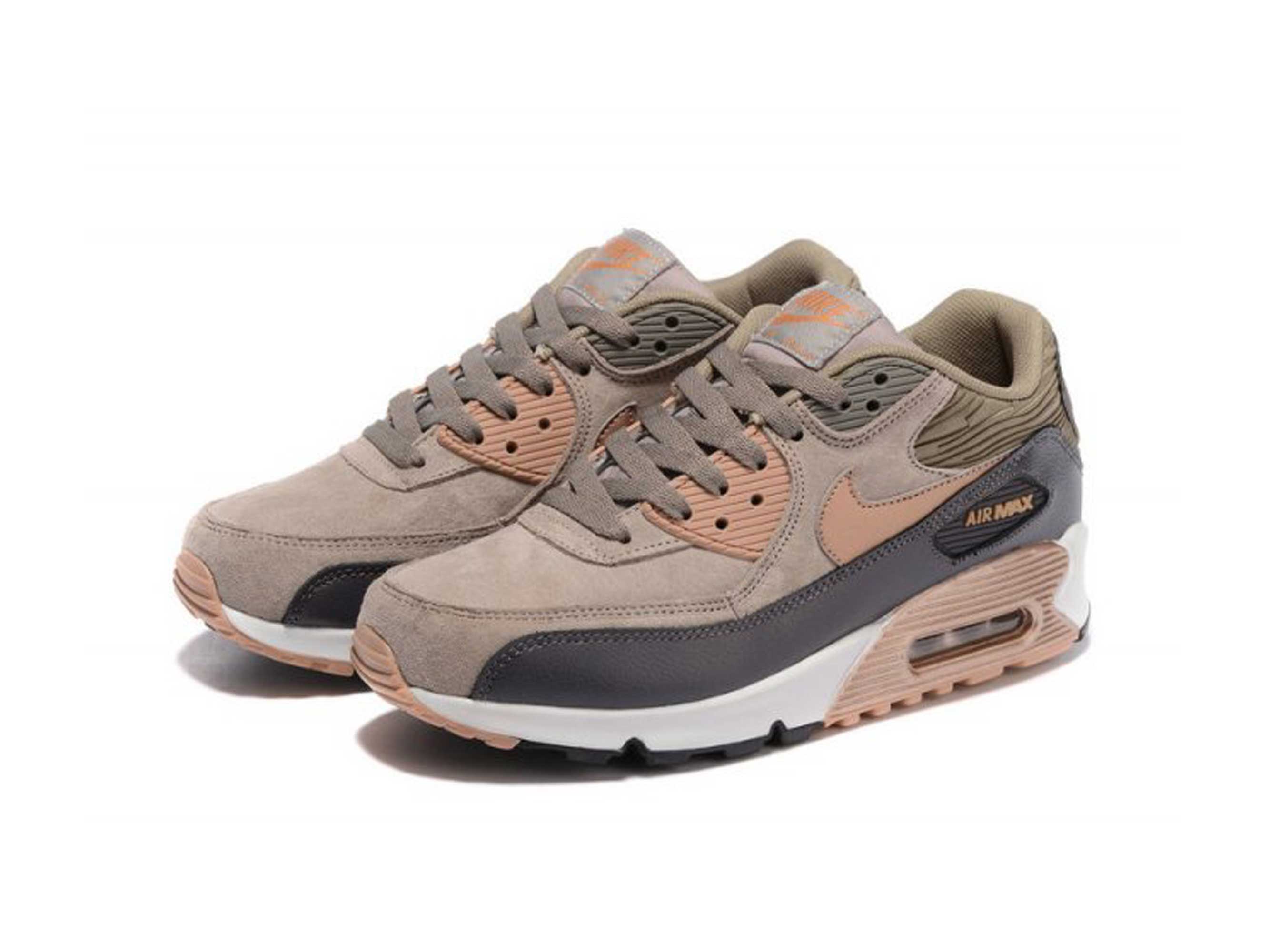 nike air max 90 leather bronze gold 