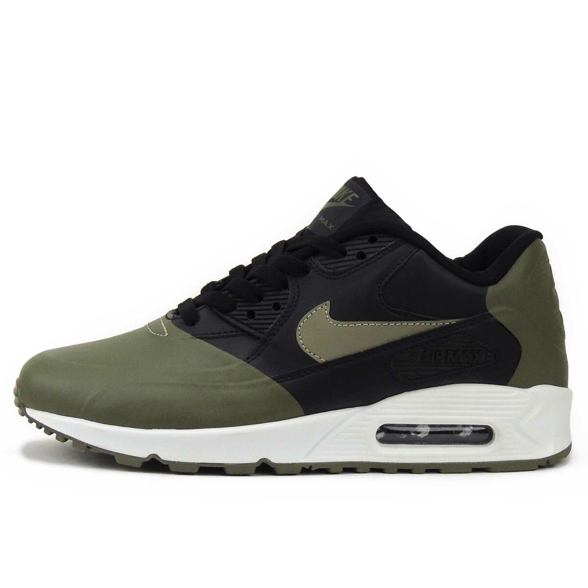 nike air max 90 premium se black green 858954_005