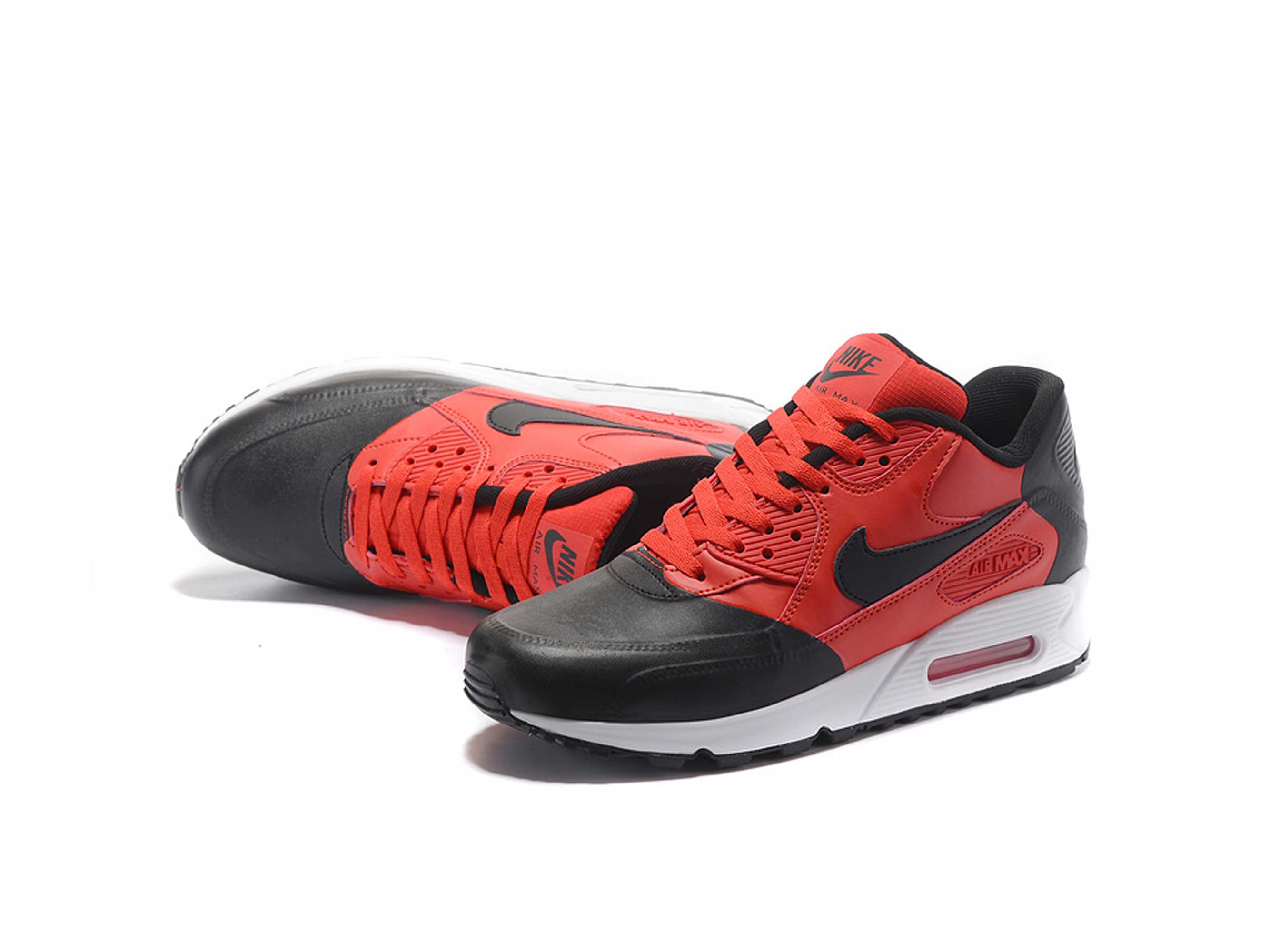 black and red nike air max