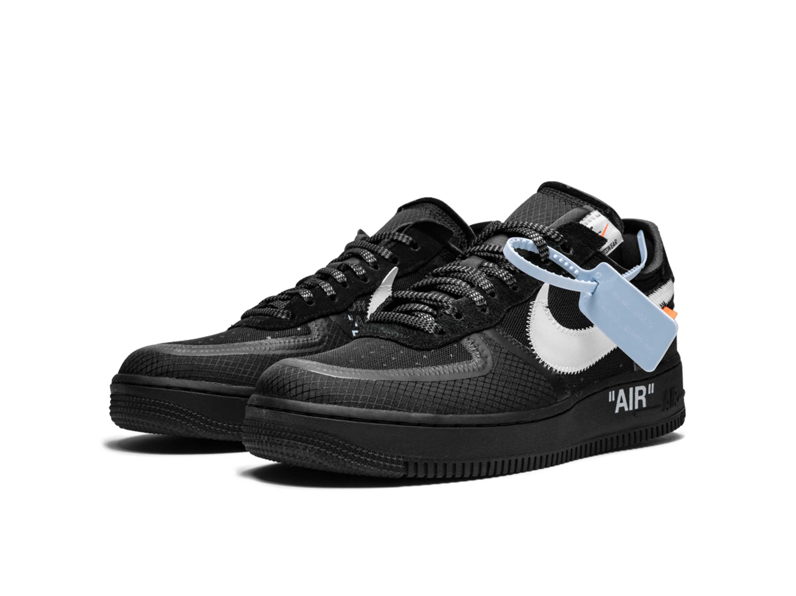 air force low black off white