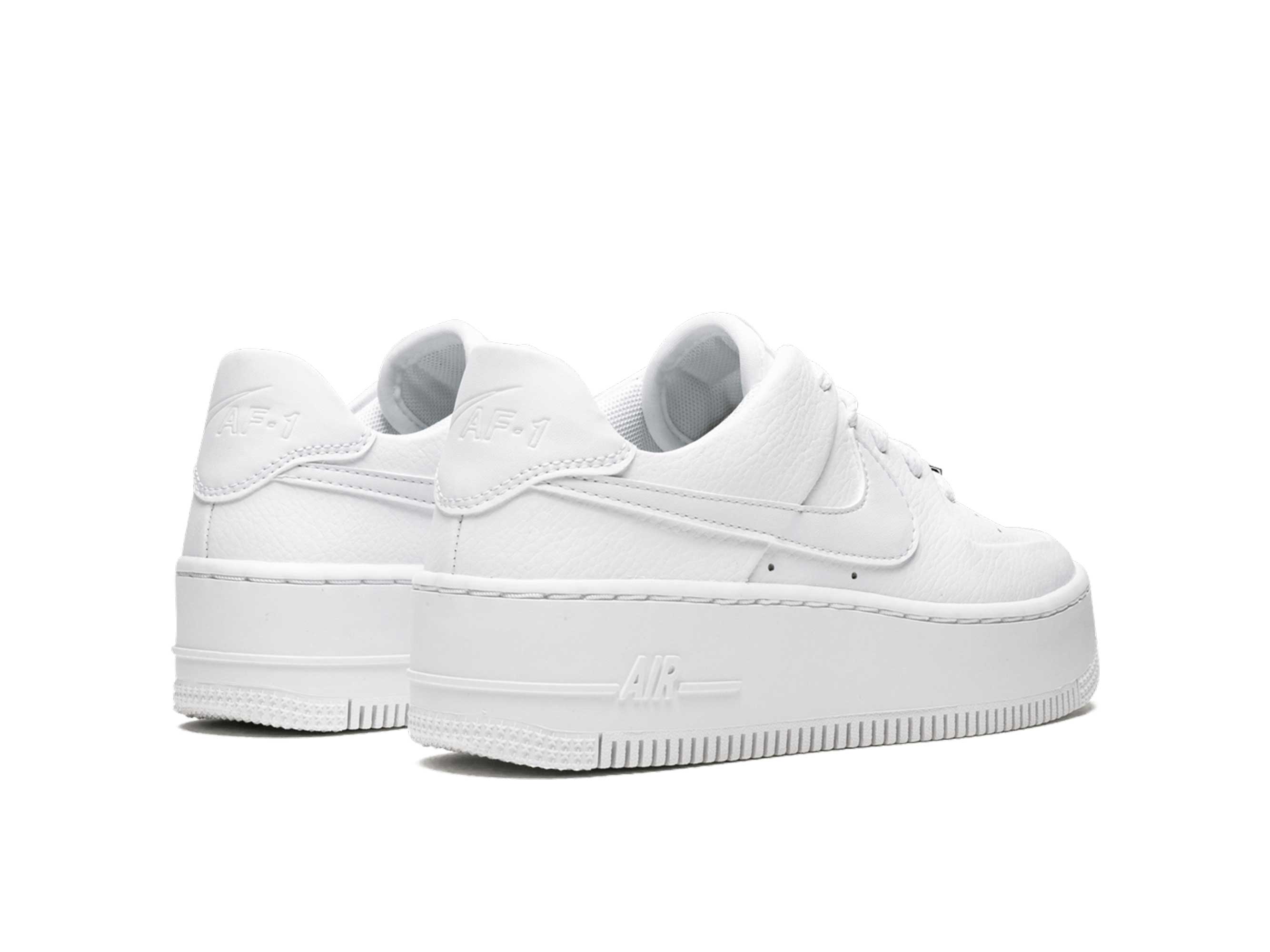 nike air force 1 sage low triple white