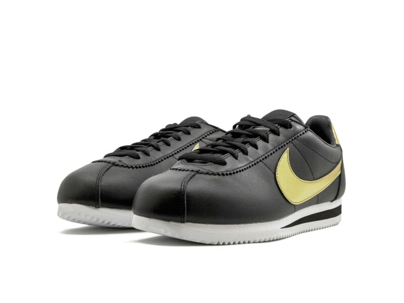 nike cortez se black gold 902801_002 купить