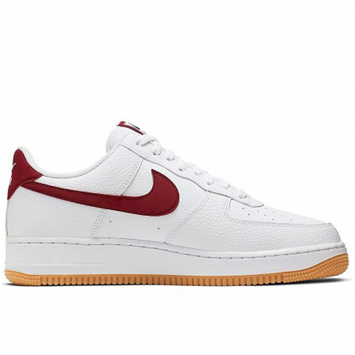 nike air force 1 low white red gum Cl0057_101