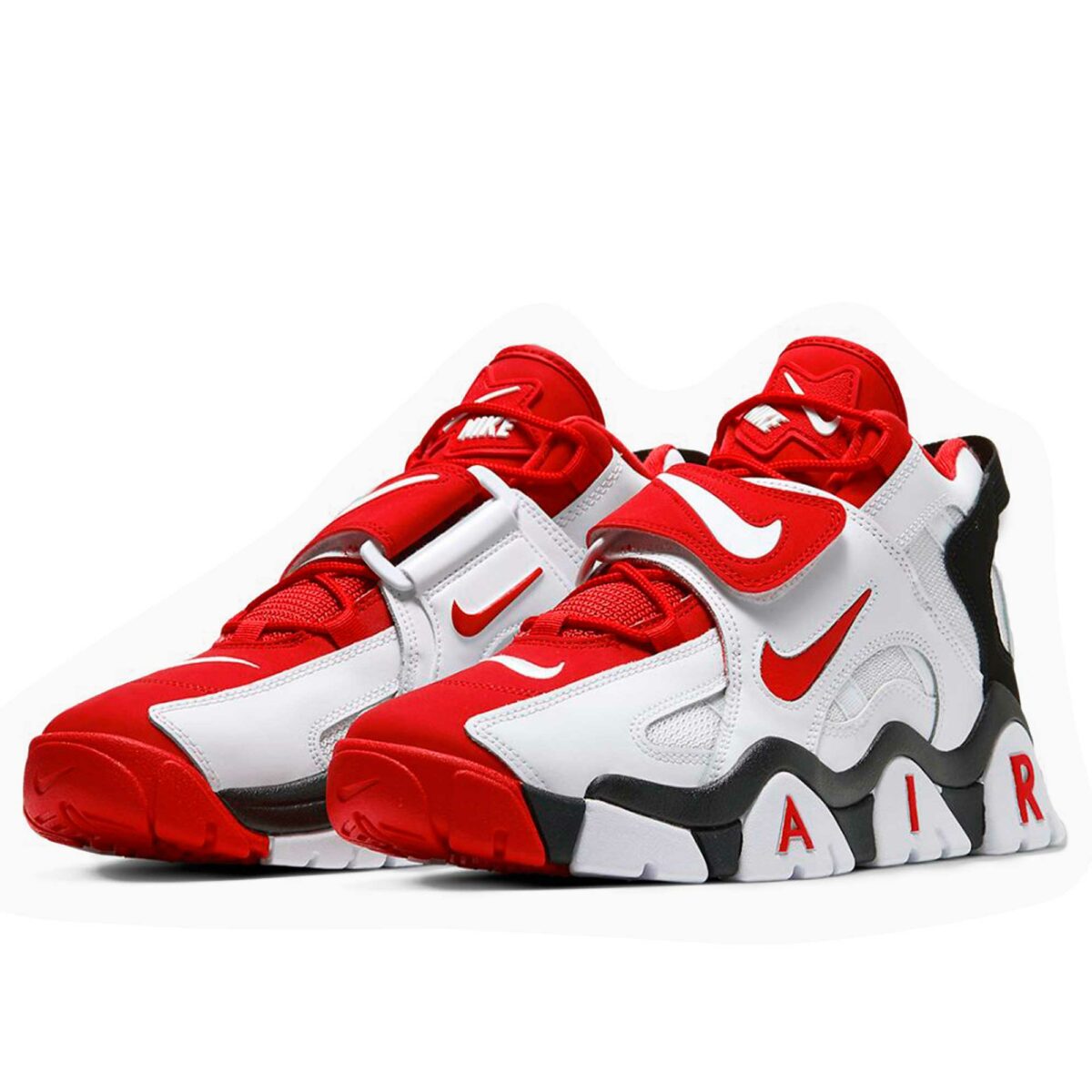 nike air barrage white red black AT7847_102 купить