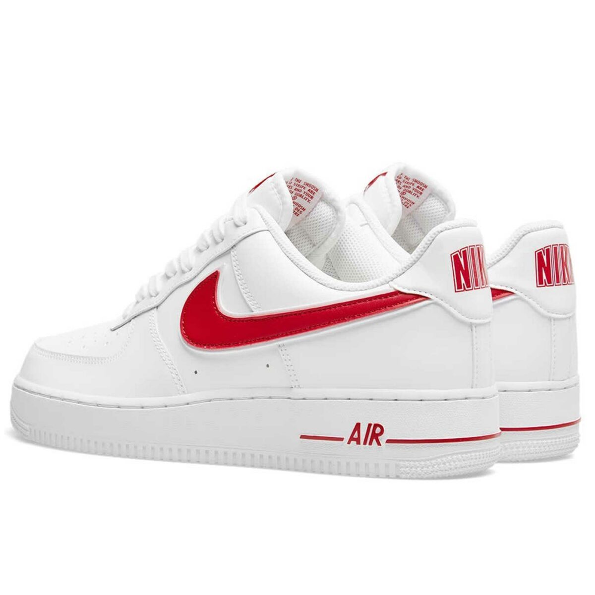 nike air force 1 white red AO2423_102