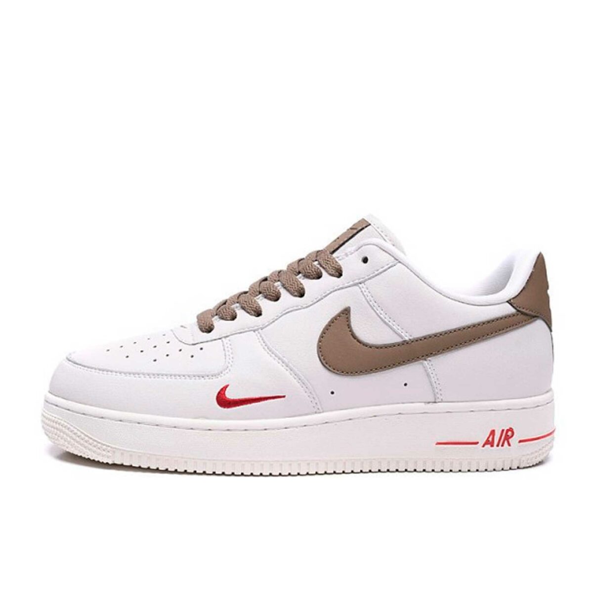 Nike Air Force 1 Low Premium White Brown 808788_996