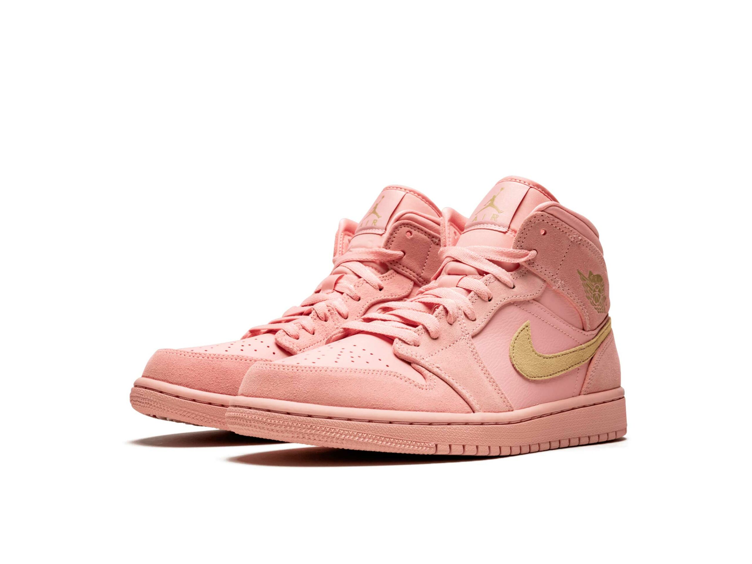 nike air Jordan 1 mid se coral stardust 