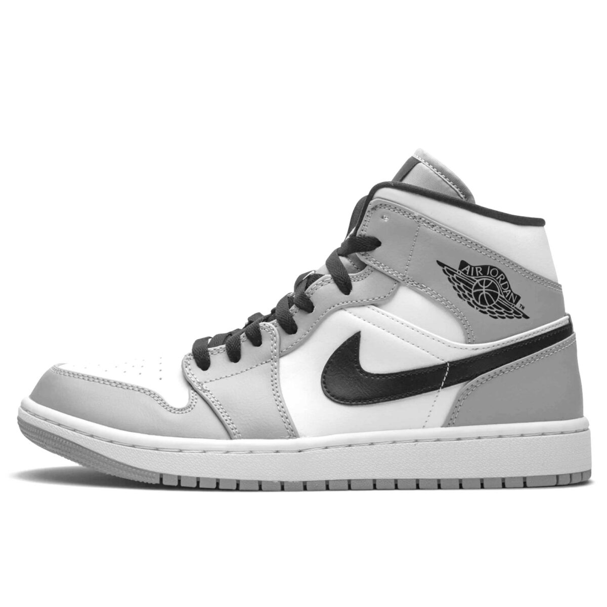 nike air Jordan 1 mid light smoke grey 554725_092