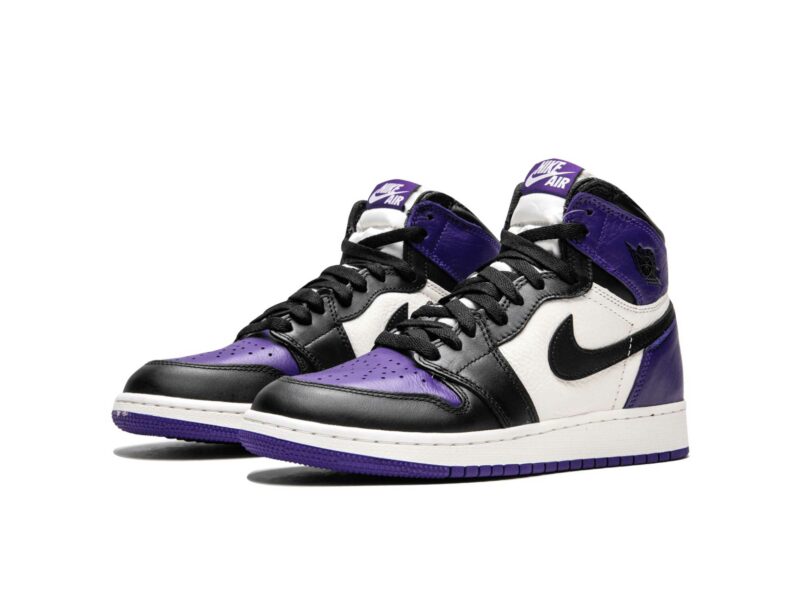 nike air Jordan 1 retro mid court purple 575441_501 купить