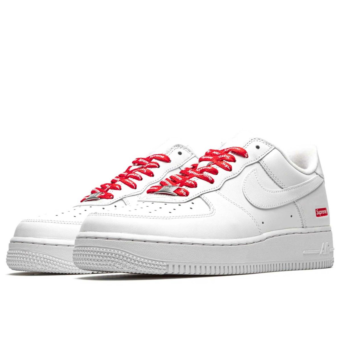 nike air force 1 low supreme mini box logo white CU9225_100 купить