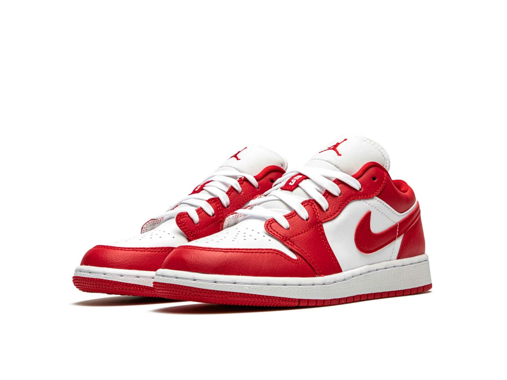nike air jordan 1 low GS gym red white 553560_611 ⋆ Nike Интернет Магазин