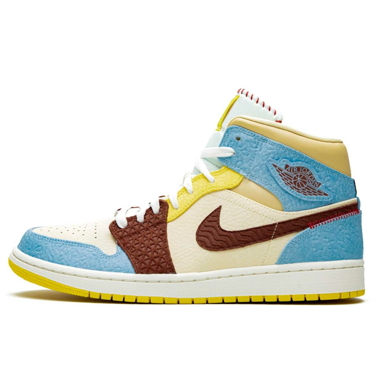 nike air jordan 1 mid SE maison chateau rogue fearless CU2803_200