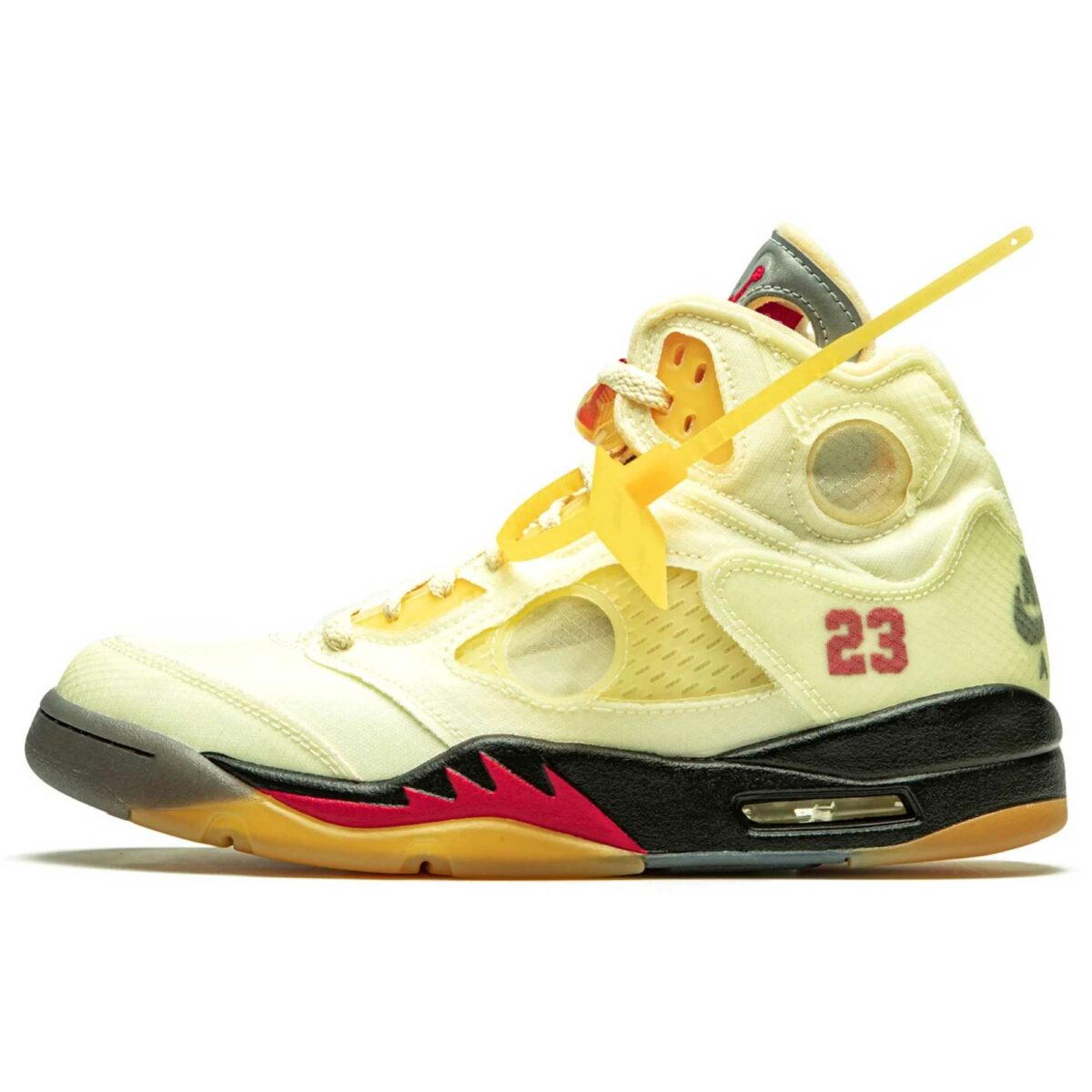 nike x off-white air Jordan 5 sail DH8565_100