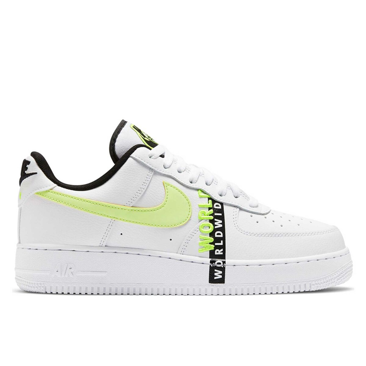 nike air force 1 07 lv8 worldwide white yellow ck6924_101