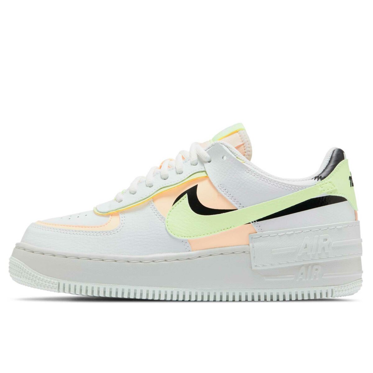 nike air force 1 shadow summit white black barely ci0919_107