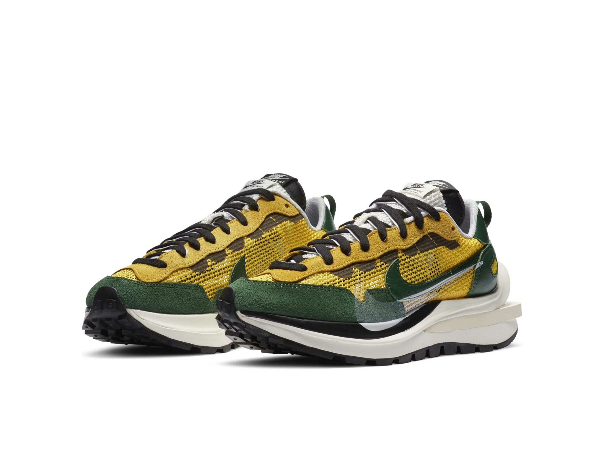 sacai green and yellow