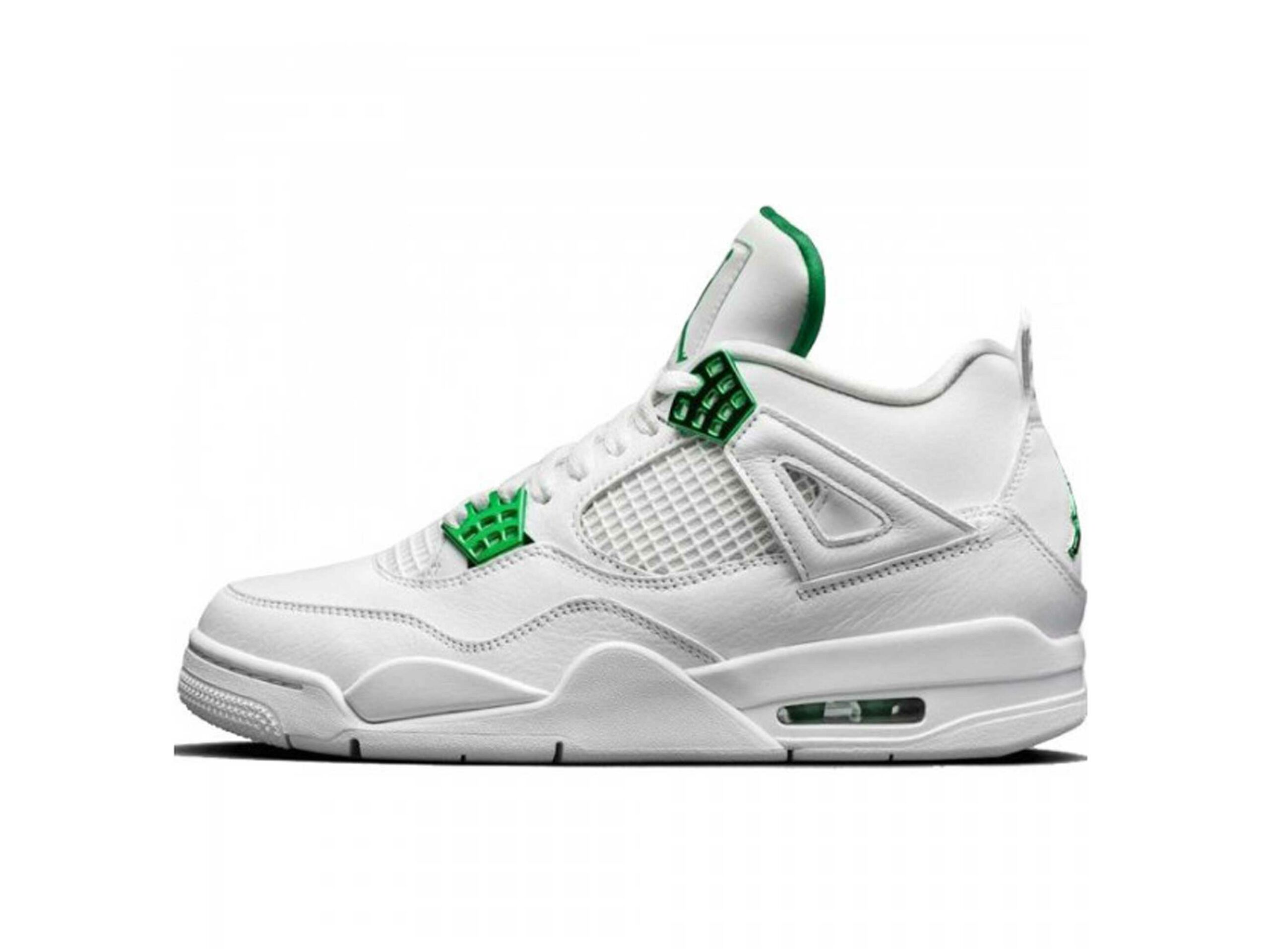 nike air Jordan 4 white green купить
