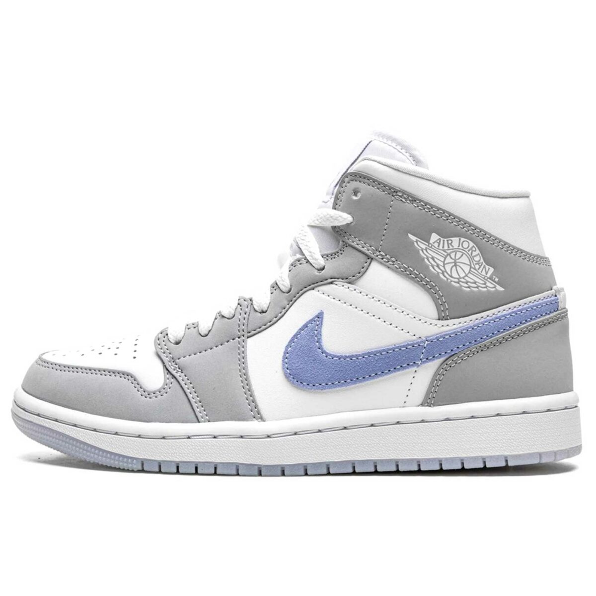 nike air Jordan 1 mid wolf grey aluminum BQ6472_105