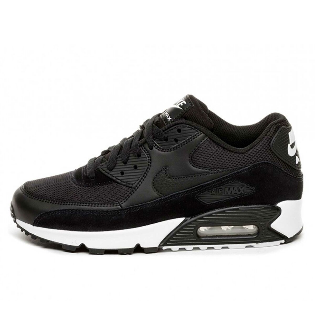 nike air max 90 essential black white