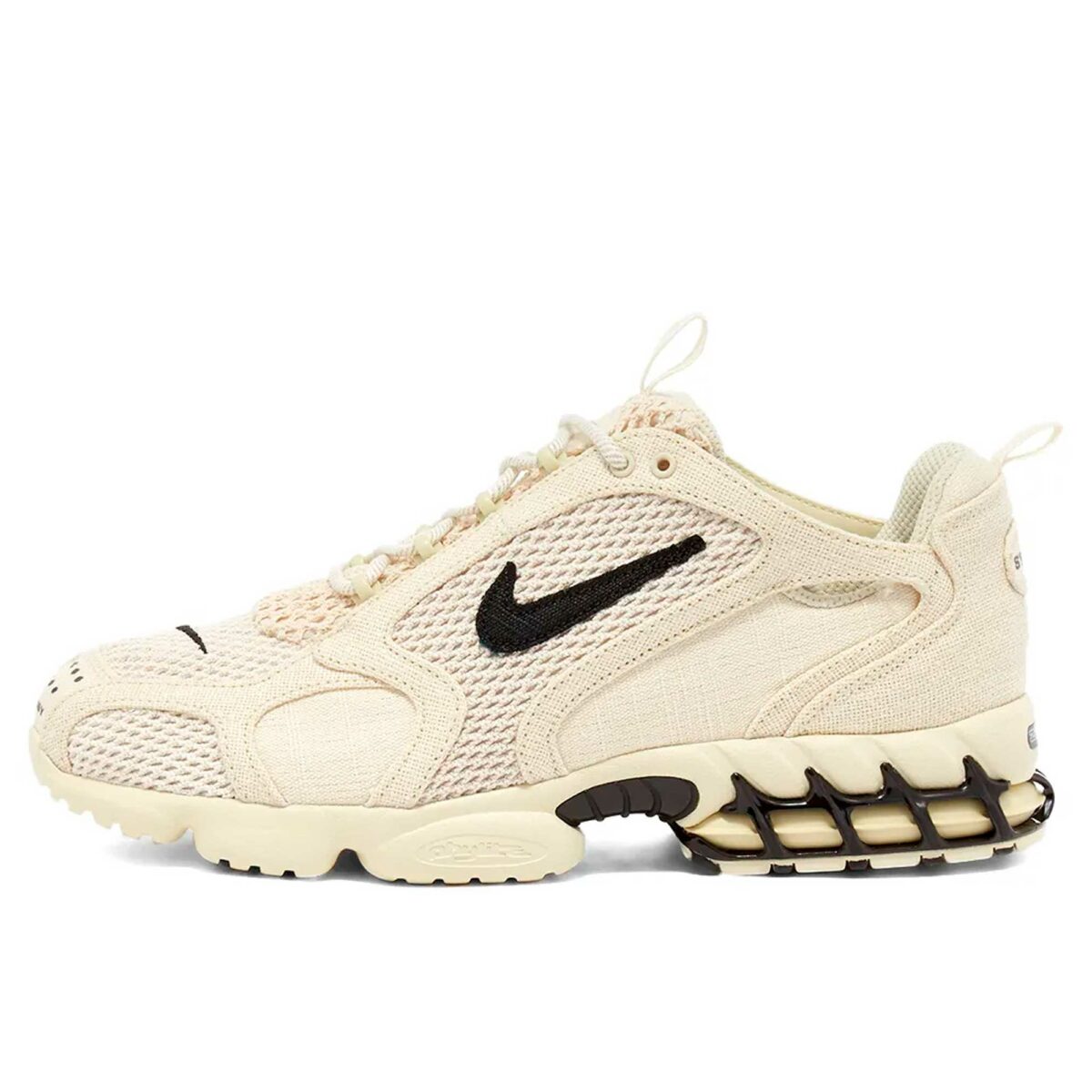 nike x stussy air zoom spiridon cage 2 beige CQ5486_200