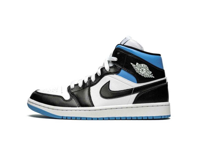 nike air Jordan 1 mid wmns university blue BQ6472_102 купить