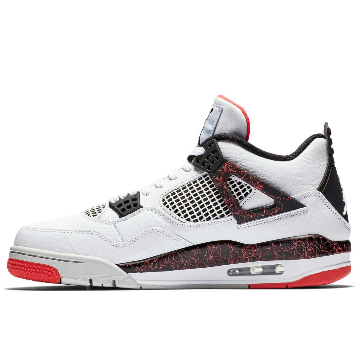 nike air Jordan 4 retro white black red 308497_116