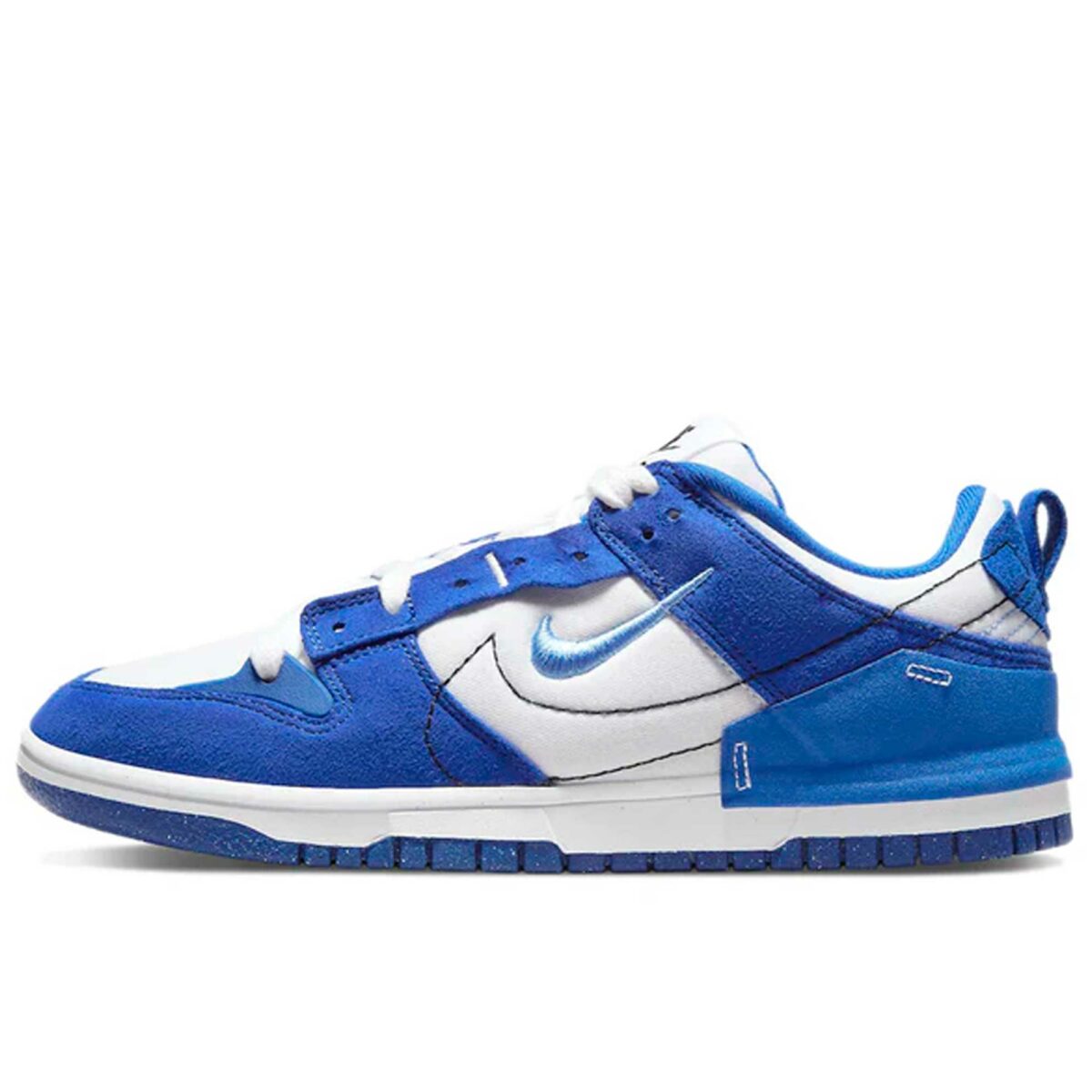 nike dunk low disrupt 2 wmns white university blue DH4402_102