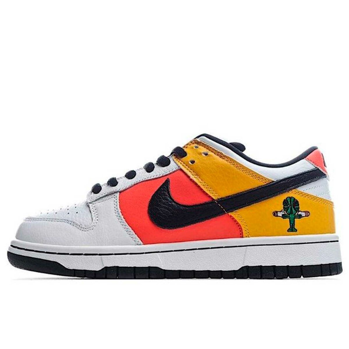 nike sb dunk low raygun red orange white 304292_802