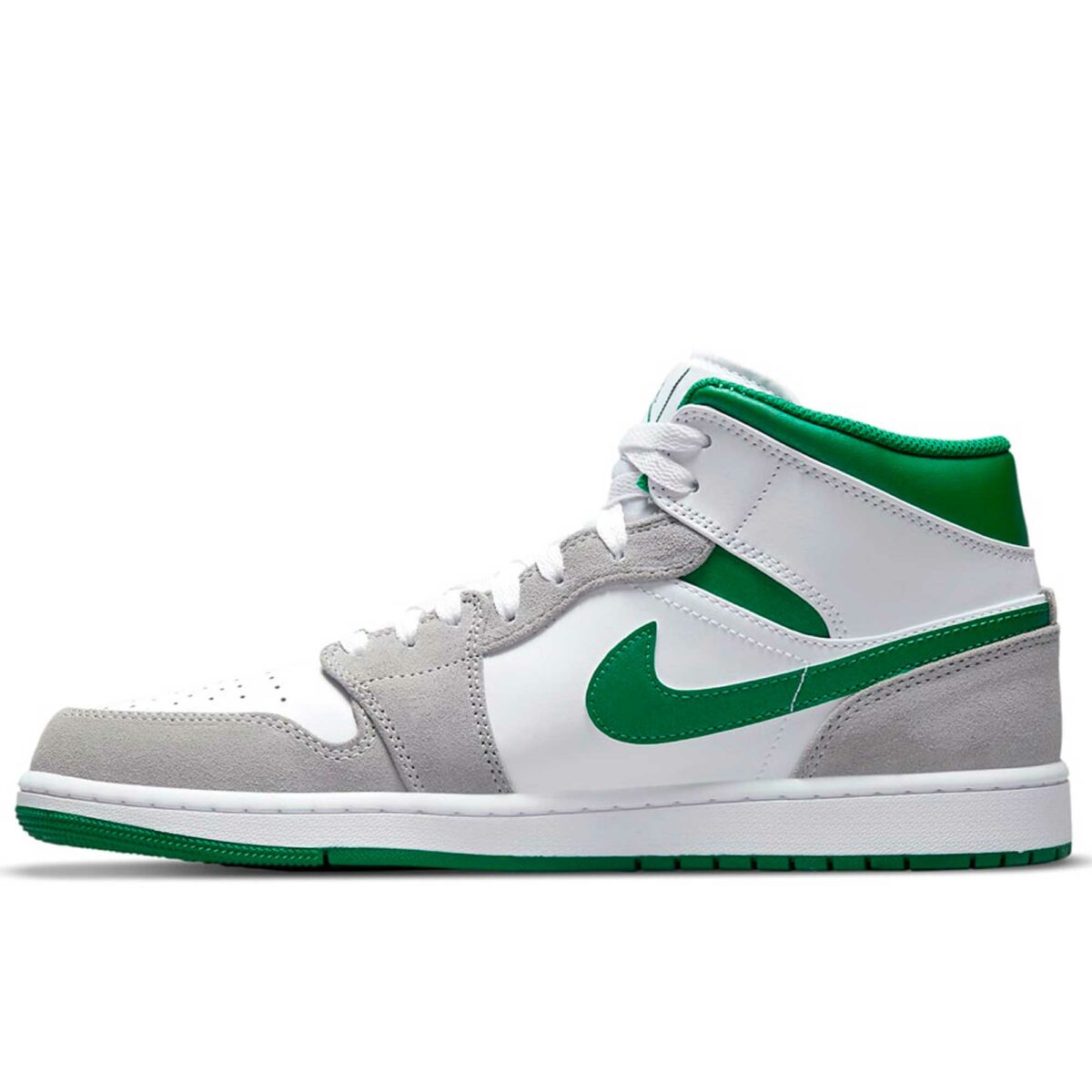 nike air jordan 1 mid se whitepine green lt smoke grey DC7294_103