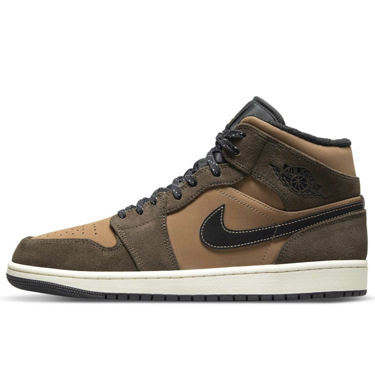 nike air Jordan 1 mid se gs earth tone DC7248_200