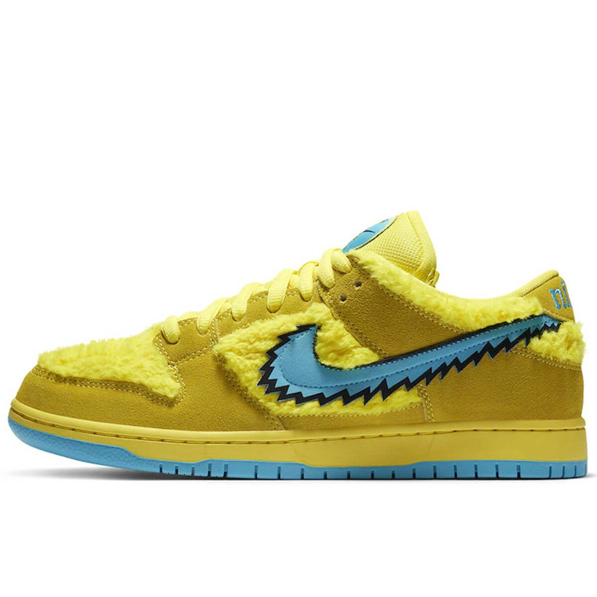 grateful dead x nike sb dunk low yellow bear CJ5378_700