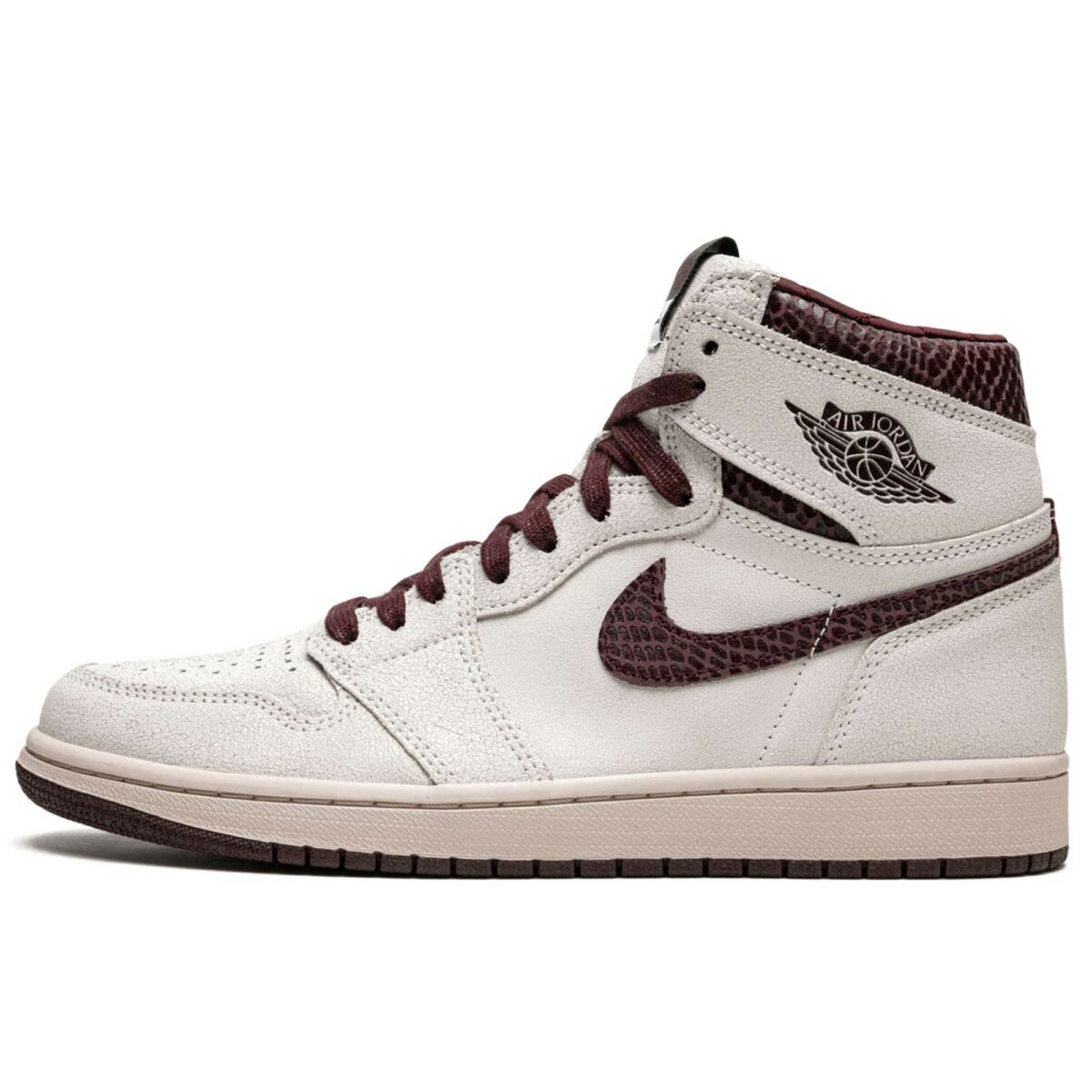 A Ma Maniere x Air Jordan 1 high burgundy crush DO7097_100