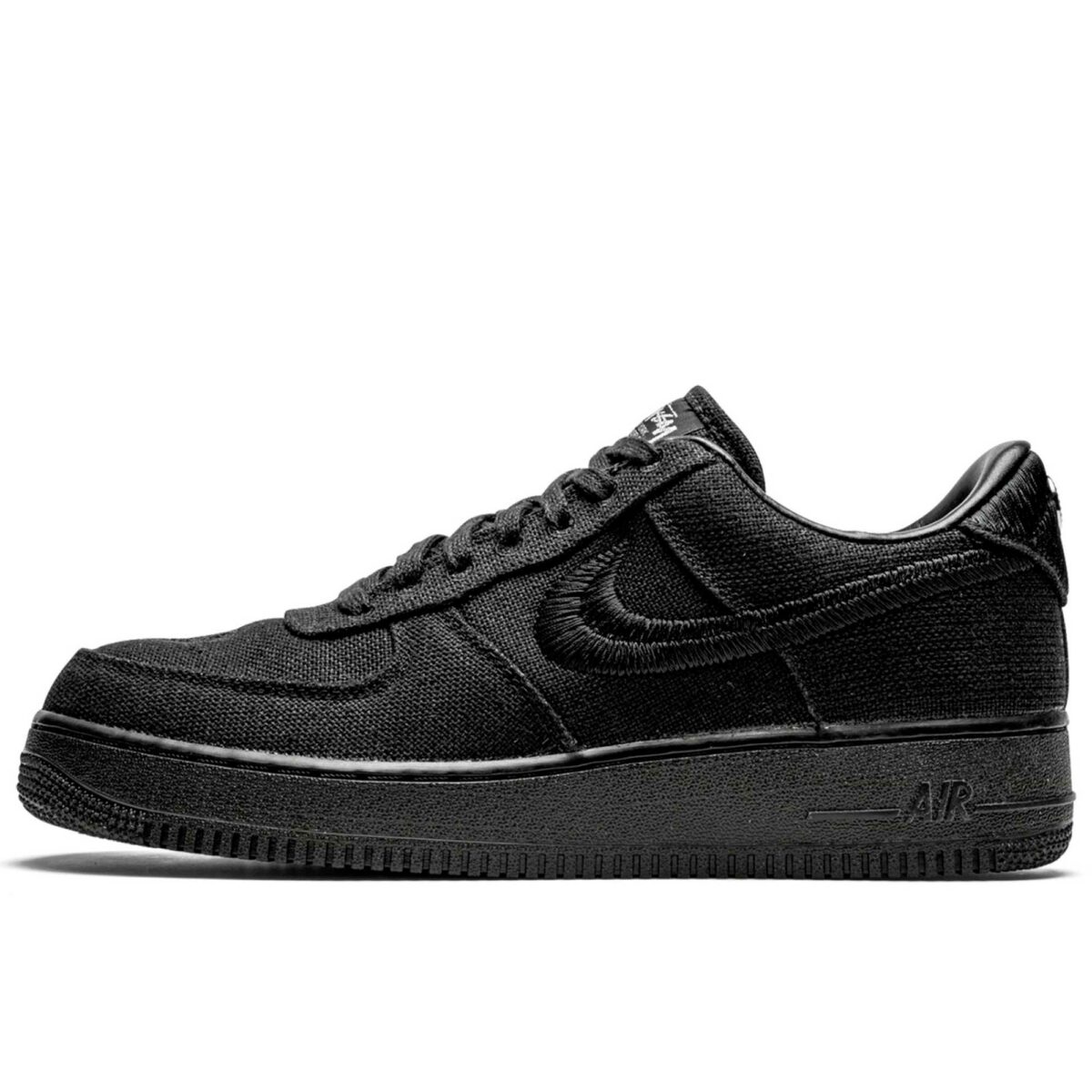 nike air force 1 low stussy black CZ9084_001