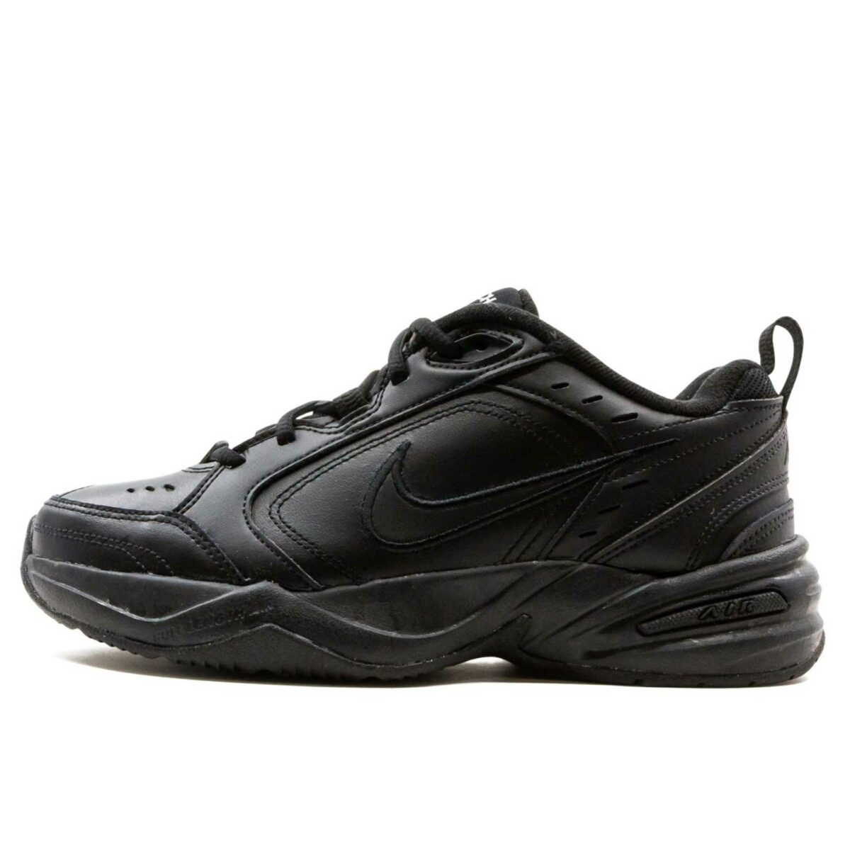 nike air monarch 4 triple black 415445_001